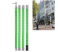 Crochet de Sauvetage isolé Haute Tension - Perche multisection pour la sécurité électrique et la Maintenance des Lignes, rallonge pour Applications de manœuvre et de Suspension, 35 KV, 4 m