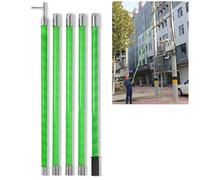 Crochet de Sauvetage isolé Haute Tension - Perche multisection pour la sécurité électrique et la Maintenance des Lignes, rallonge pour Applications de manœuvre et de Suspension, 35 KV, 4 m