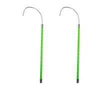 Crochet de sauvetage isolé pour électricien - Outil de sauvetage portable de 1 m pour réparation de véhicules à énergie neuve en toute sécurité