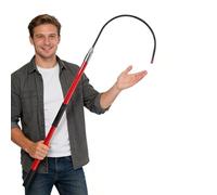 Crochet de Sauvetage Isolée Bâton de Sauvetage D'urgence Contre L'électrocution, Crochet de Sauvetage de Sécurité, Kit de Perche de Sauvetage, Tige de Traction de Sauvetage(Red,3m/9.8ft)