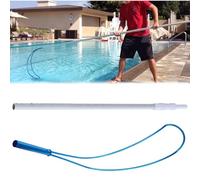 Crochet de sauvetage portable pour piscine avec perche extensible - Équipement de sécurité de l'eau d'urgence pour sauver des vies