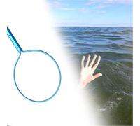 Crochet de sauvetage réglable pour piscine avec perche télescopique en aluminium, outil de sécurité pour la formation et les interventions d'urgence des sauveteurs, tige de sécurité de 2 m (