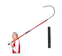 Crochet De Sauvetage Rétractable Isolé Haute Tension For Les Secours | D'urgence Des Pompiers Et Des Électriciens, Crochet De Sauvetage Anti-électrocution Avec Perche(Red,1.5m/59.1in/4.9ft)