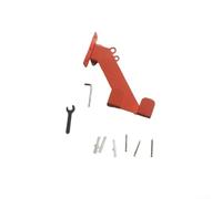 Crochet de scie électrique 3 en 1 robuste pour rangement mural multi-usages, angles réglables pour garage, abri de jardin et atelier