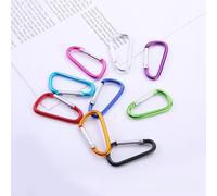 Crochet De Sécurité En Alliage D'aluminium D-Type Pour Escalade En Plein Air Crochet D'accrochage De Sac À Dos Hook De Randonnée Couleur Aléatoire