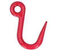 Crochet de sécurité for grue, crochet de levage à œil en acier allié, matériel industriel for les usines, le transport portuaire(1.12T)