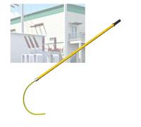 Crochet de sécurité industrielle, kit de sécurité électrique Hot Stick, for les situations d'urgence dans la construction de sous-stations de protection incendie(Yellow,1 meter)