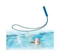 Crochet de sécurité pour piscine (290 x 500,4 cm) avec poteaux télescopiques en aluminium, crochet de sauvetage de sécurité robuste pour piscine noyés/nettoyage des murs de piscine (+ 5 m de perche