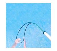 Crochet de sécurité pour piscine avec manche télescopique - Équipement de sauvetage léger - Multi-usage - Pour quais, lacs, bateaux (poteau de 3 m de long + crochet de sauvetage) (bâton télescopique