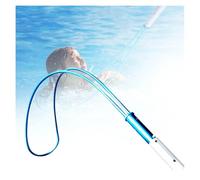 Crochet de sécurité pour sauver des vies, crochet de sécurité pour piscine - Pôle télescopique d'urgence avec poignée antidérapante (poteau L-1 m) (poteau L-3 m)