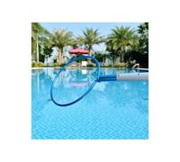 Crochet De Sécurité Rond Bleu pour Piscine, Crochet Télescopique en Alliage D'aluminium, Longueur : 95 Cm, 300 Cm, 500 Cm, Équipement De Sauvetage d'urgence(3.28FT)