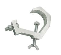 Crochet de serrage en alliage d'aluminium pour lampe de scène de 25 à 62 mm de diamètre de tube - Prise en main sûre antidérapante - Type lourd - Pince de montage universelle