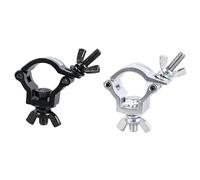 Crochet de serrage léger pour éclairage de scène, alliage d'aluminium et magnésium, configurations simples, 32 tubes de 35 mm, portables, haute capacité de charge, pince de scène en aluminium
