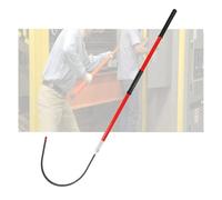 Crochet de service d'urgence, outil de sécurité isolé multi-tension, for la construction de sous-stations de protection contre l'incendie des électriciens monteurs de lignes(Red,1.5 meters)