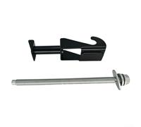 Crochet de support de roue de secours pour Ducato pour Boxer pour relais, support de pneu en métal avec boulon et kit de vis, porte arrière pour fixation de pneu de secours, support de montage de