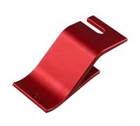 Crochet de support d'outils d'aide à l'installation de pneus de moto compatible avec Bead Buddy, aide au changement de pneu tout-terrain en aluminium compatible avec les roues à rayons (rouge)