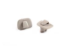 Crochet de suspension de voiture 2PCS Compatible pour Volvo 18-20 Modèle XC40 XC60 XC90 16-20 Modèle S90 V90, Crochets de stockage sur le toit de l'auto Crochet Organisateur Support (gris)