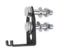 Crochet de suspension en acier pour barre de squat - Support mural vertical pour poteaux de 26 mm et 18 mm - Espacement des trous de 50 mm - Gain de place pour équipement de gym à domicile (pour 18