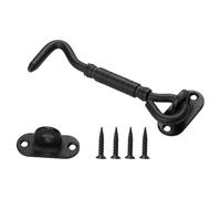 Crochet De Suspension En Métal Robuste Fixation Sécurisée Ensemble Crochets Muraux En Acier À Longue Durée Pour Armoires Porte Zones Sujettes À L'humidité Moraillon Porte Résistant