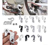Crochet de suspension pour dérailleur arrière en alliage d'aluminium compatible avec différents modèles de vélo dont 001,002,004 (288)