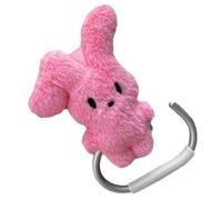 Crochet de suspension pour poussette, crochet pour sac de poussette | Cintre de poussette multifonction | Support de sac de bagage de moto d'alliage d'aluminium de lapin de bande dessinée, organisateu