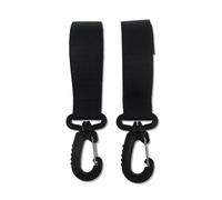 Crochet de suspension pour poussette, pour poussette | Clips de sac rotatifs à 360 degrés | pour sac à dos de poussette, 2 pièces, crochet pour le Shopping, fournitures pour, sa