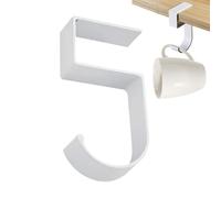 Crochet De Table Pour Sac À Main - Pinces À Crochet Pour Casque En Métal, Cintre Pliable Pour Sac À Dos, Crochet Multifonctionnel Sous Le Bureau, Cintre Pour Casque, Crochet Pratique En Forme