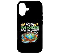 Crochet de Tapis : Happy Rug Hookers Wool The World Coque pour iPhone 17