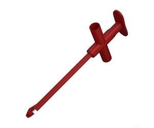 Crochet de test isolé sans fil, 1 pièce, compatible avec prise banane de 4 mm, test de circuit non destructif, certifié CAT III 1000 V/10 A, pour techniciens électriques et diagnostic automobile