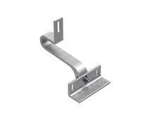 Crochet de toit en aluminium avec double réglage