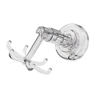 Crochet de tourbillonnant en polystyrène avec plan de rotation à 360 degrés, forte absorption pour serviettes, robes, accessoires de salle de bain, organisateur, crochet de tasse d ' absorption