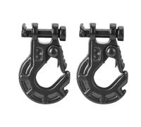 Crochet De Treuil En MéTal, Accessoire De VéHicule TéLéCommandé, Crochet De Remorque 1/10 Pour Rc4wd Warn, 2 PièCes