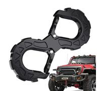 Crochet de Treuil - Usage Intensif 15000 Kg Crochet D'Attelage | Manille de Remorquage en S pour Pick-up - pour Remorquage Bateau SUV Quad Véhicule Tout Terrain Treuil Attelage Lourd