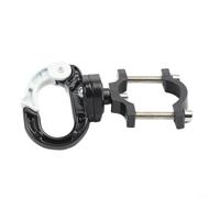 Crochet de trottinette électrique pour Xiaomi M365 Pro - Double cintre de rangement en alliage d'aluminium antirouille 15 x 6 cm (blanc)