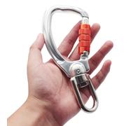 - Crochet de Verrouillage Robuste | Attache Durable en Acier Inoxydable, Clip Porte-clés à dégagement Rapide, Accessoire d'équipement extérieur, Crochet d'escalade Multi-Usage, Clip de Mont