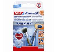 Crochet Deco Tesa POWERSTRIPS large transparent x 17
