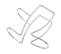 Crochet d'évier réglable en acier inoxydable pour tuyau de machine à laver - Fournit une fixation fiable du tuyau de vidange et une gestion du débit