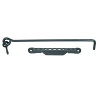 Crochet diamètre 8mm vis 550mm avec crémaillère cataphorèse noir - - 9243554