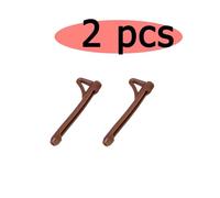 Crochet D'oreille Antidérapant Pour Lunettes Partenaires,Porte-Lunettes Transparent,Retenue De Lunettes,Document Solide,Poignée Flexible - Type 2pcs Coffee