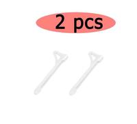 Crochet D'oreille Antidérapant Pour Lunettes Partenaires,Porte-Lunettes Transparent,Retenue De Lunettes,Document Solide,Poignée Flexible - Type 2pcs White