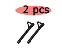 Crochet D'oreille Antidérapant Pour Lunettes Partenaires,Porte-Lunettes Transparent,Retenue De Lunettes,Document Solide,Poignée Flexible - Type 2pcs Black