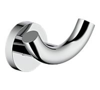 Crochet double Bravat Varuna 764010 chromé, pour collage/vissage