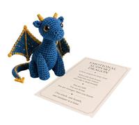 Crochet Dragon, Knitted Dragon Doll, Pocket Positive Animal Toy Present