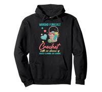 Crochet drôle prévisions Week-End Crochet Sweat à Capuche