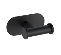 Crochet Duo Orea En Acier Inox - Noir Noir