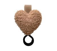 Crochet élégant en forme de cœur pour poussette, accessoire de poussette pour bébé, accessoire de rangement supplémentaire pour le shopping, les voyages, crochet essentiel pour poussette pour un