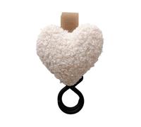 Crochet élégant en forme de cœur pour poussette, accessoire de poussette pour bébé, accessoire de rangement supplémentaire pour le shopping, les voyages, crochet essentiel pour poussette pour un