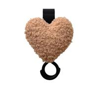 Crochet élégant en forme de cœur pour poussette, accessoire de poussette pour bébé, accessoire de rangement supplémentaire pour le shopping, les voyages, crochet essentiel pour poussette pour un