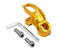 Crochet en Alliage D'Aluminium Crochets De Rangement pour Casque Et Bagages, pour NIU Kqi3 M Pro M1s Mqi Nqi GT GTS Pro N1s Uqi N1 U1 U+a U+b(Gold)