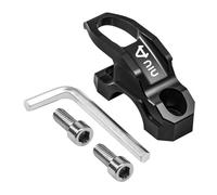 Crochet en Alliage D'Aluminium Crochets De Rangement pour Casque Et Bagages, pour NIU Kqi3 M Pro M1s Mqi Nqi GT GTS Pro N1s Uqi N1 U1 U+a U+b(Black)